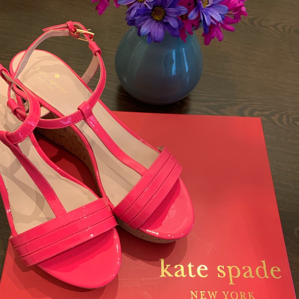 Hot Pink kate spade Wedge